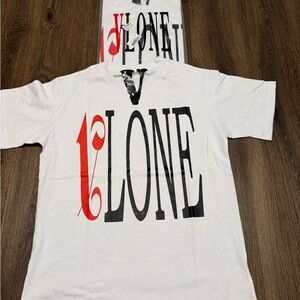 Men’s Medium White VLONE Graphic T-Shirt